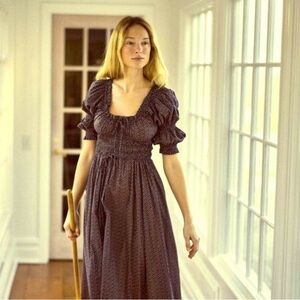 Doen Ischia Dress Navy Bisou Floral M